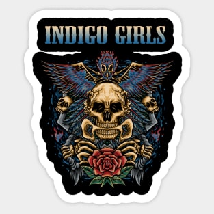 INDIGO GIRLS BAND Sticker